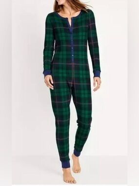 Old Navy - Thermal-Knit Pajama One-Piece